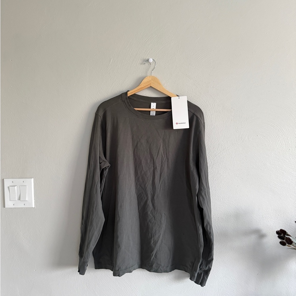 Lululemon All Yours Organic Cotton Long Sleeve Palm Court